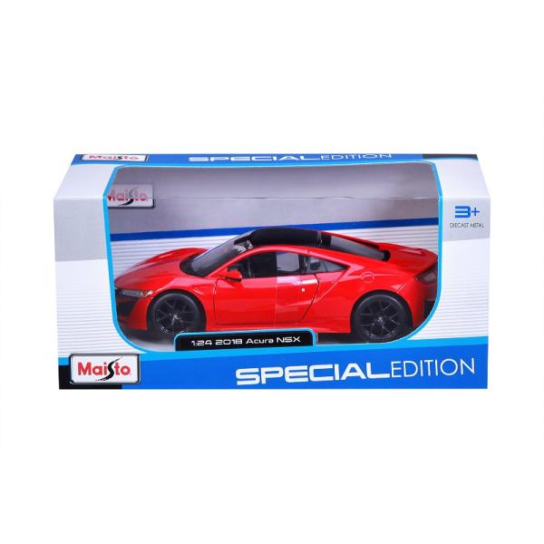 Maisto – 2017 Acura NSX, červená, 1:24