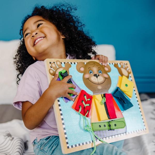 Spin Master Melissa & Doug základy učení oblékání