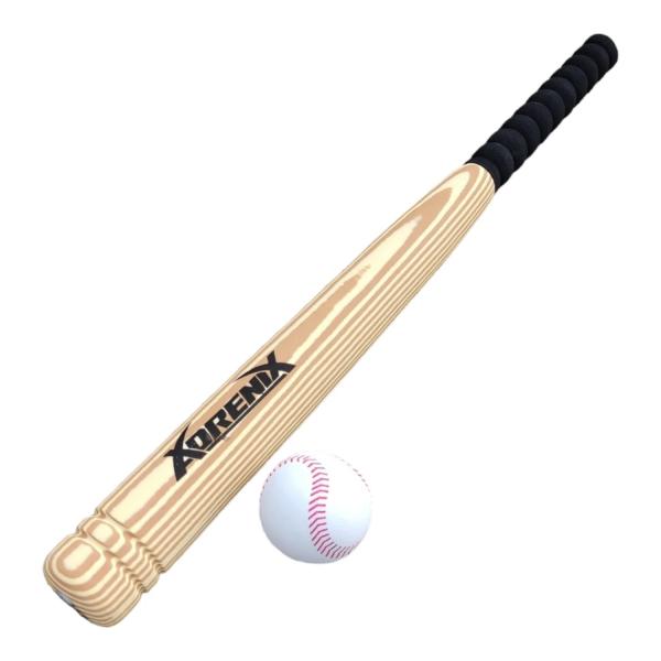 Baseballová pálka 60cm + míček pěna