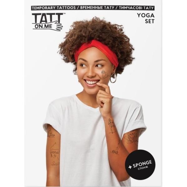 TATTonMe Tetovačky pro ženy Jóga sada
