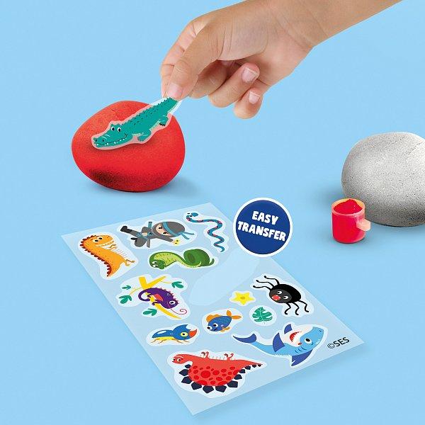 Malování kamínků s nálepkami (obrázek 4)