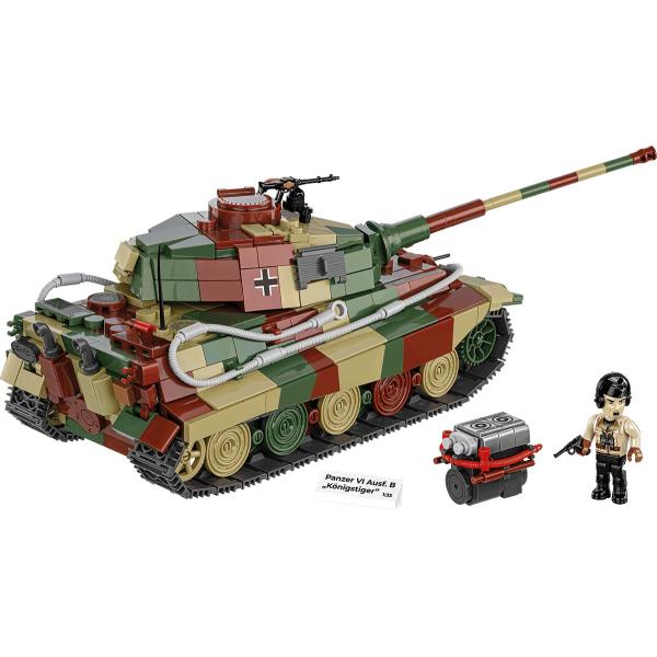 Cobi 3113 II WW Panzer VI Ausf. B Königstiger, 1:35, 802 k, 1 f (obrázek 4)