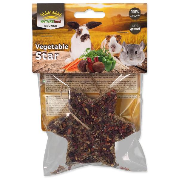 Pochoutka Nature Land Brunch zeleninová hvězda 80g (obrázek 3)