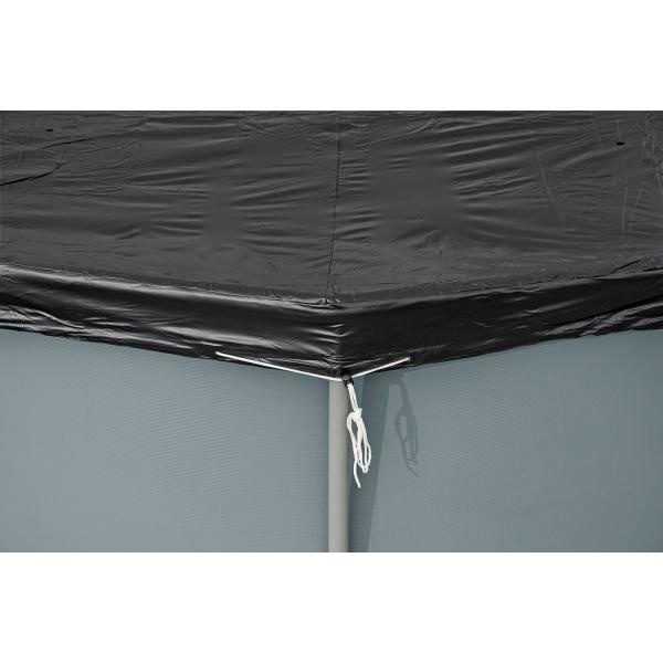 Bestway 58425 Krycí plachta oválná 427 x 250 cm, černá (obrázek 3)