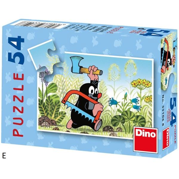 Dino Krtek 54 mini Puzzle (obrázek 8)