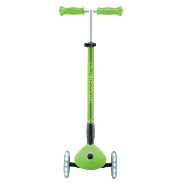 Globber dětská skládací koloběžka Elite Lights Apple Green (obrázek 3)