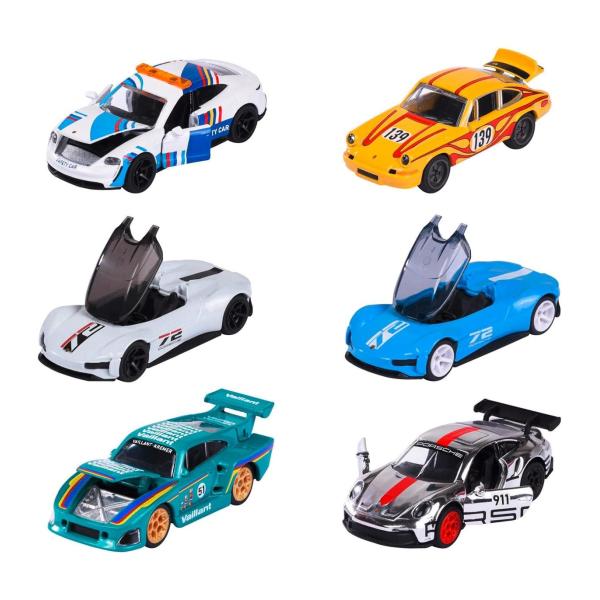 Autíčko Porsche Motorsport Deluxe, 5 druhů