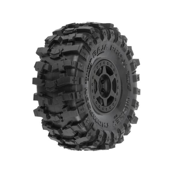 Cerchio Pro-Line 1.9" Mickey Thompson Baja Pro X G8, disco Holcomb nero H12 (2)
