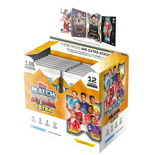 Topps Match Attax Extra 2025/26 Booster Display
