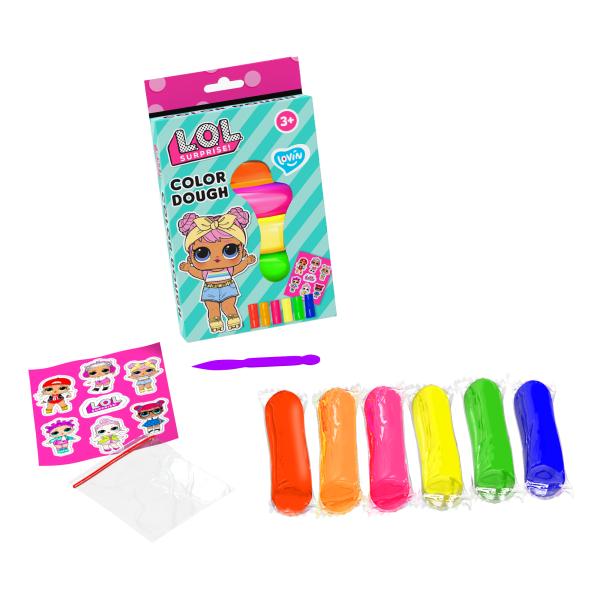L.O.L. Surprise! Tvarovacia hmota rýchloschnúca 6 balíčkov