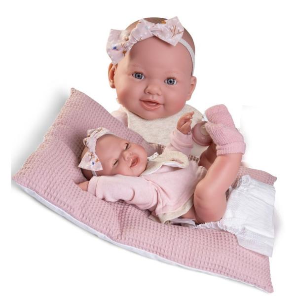 Antonio Juan 50414  MIA - žmurkajúca a cikajúca realistická bábika-bábätko