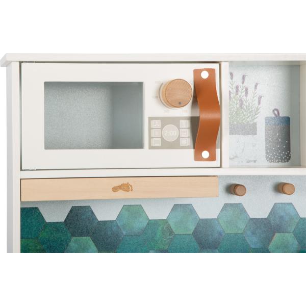 Small foot Dřevěná kuchyňka Tasty bílá (obrázek 4)