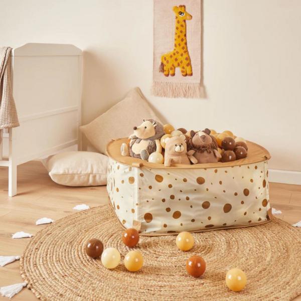 Bieco – Samorozkládací suchý bazén + 50 míčků