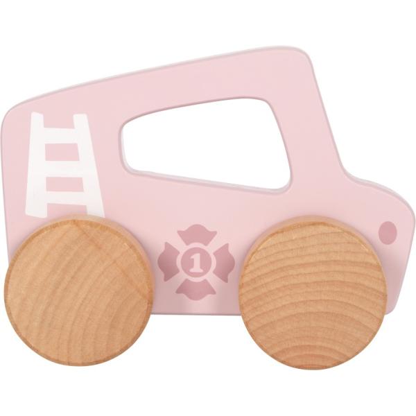 small foot Dřevěné auto na tlačení Růžové (obrázek 5)