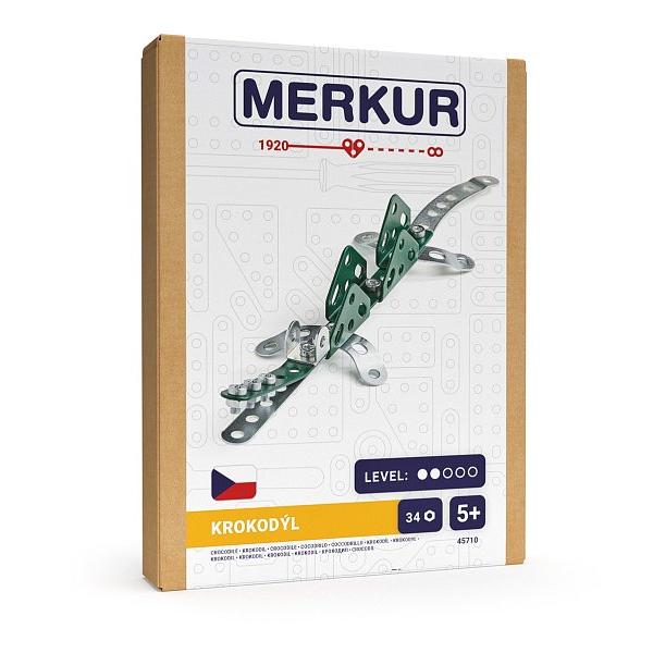Merkur - Mini ZOO - Krokodýl, 34 dílků