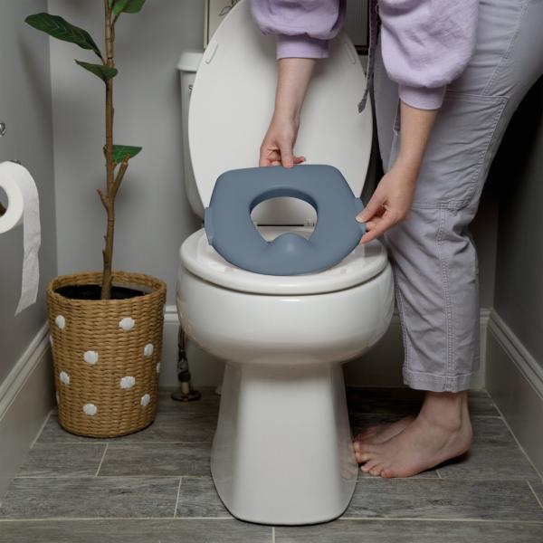 INGENUITY Toaleta dětská se zvukem My Size™ modrá (obrázek 6)
