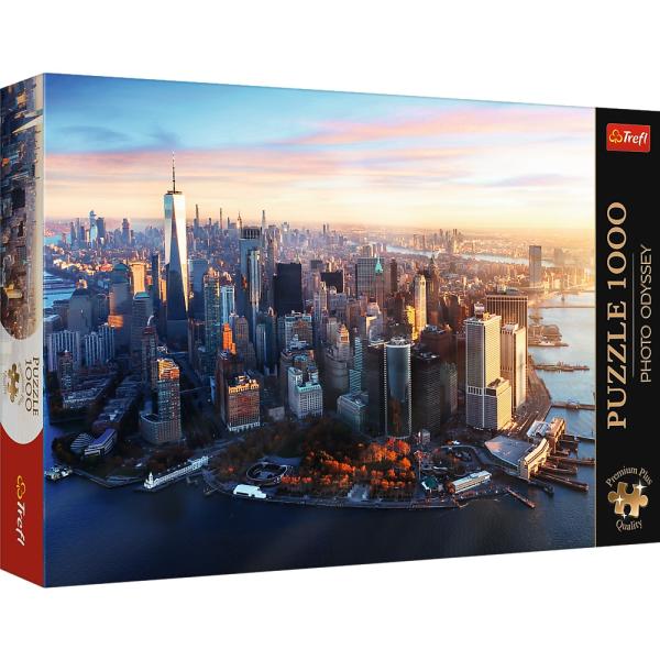 Trefl Puzzle 1000 Premium Plus - Foto Odyssey: Manhattan, New York