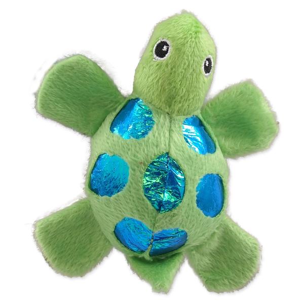 Hračka Magic Cat želva plyš s catnipem mix 11cm