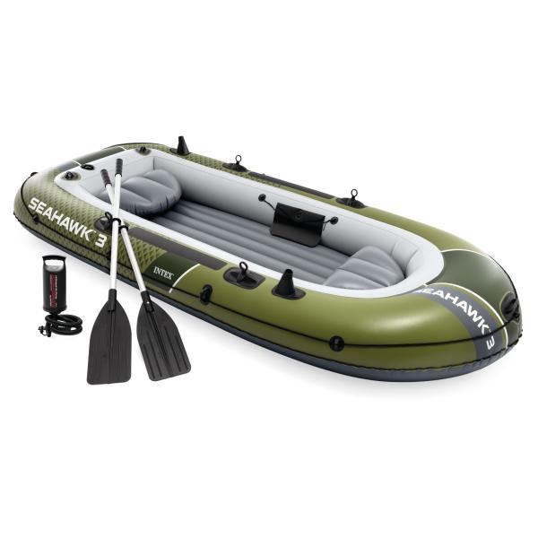 Intex 66333 Gommone Seahawk™ 3 Set, 295 x 137 x 43 cm