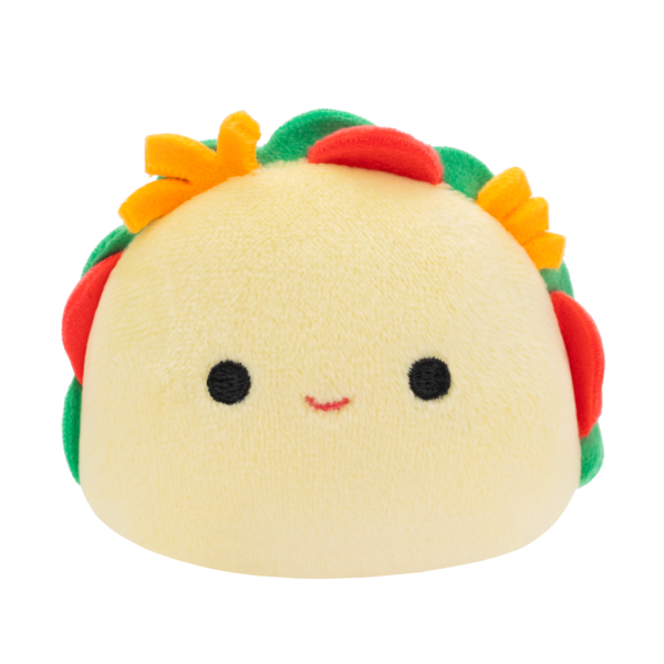 SQUISHMALLOWS Micromallows 4Pack - Axolotl, Kočka, Taco, Žralok (obrázek 8)