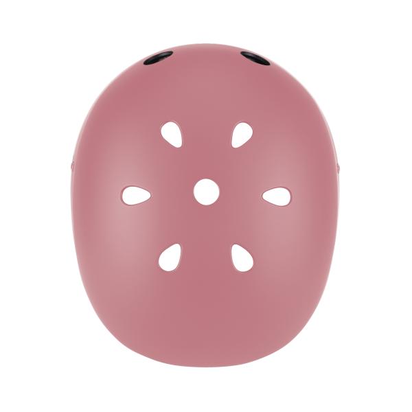 Globber dětská helma Primo Lights XS/S ( 48-53CM ) Deep Pastel Pink (obrázek 4)