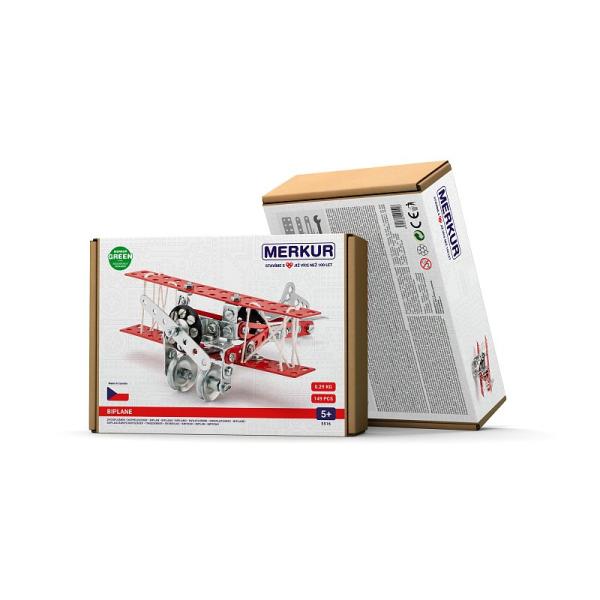 Merkur 051 – dvouplošník, 148 dílů