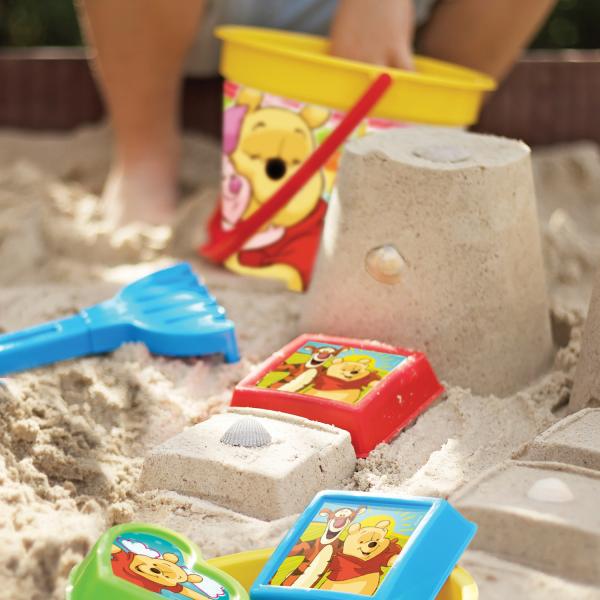 Wader Sada do písku 9 ks Macko Pooh