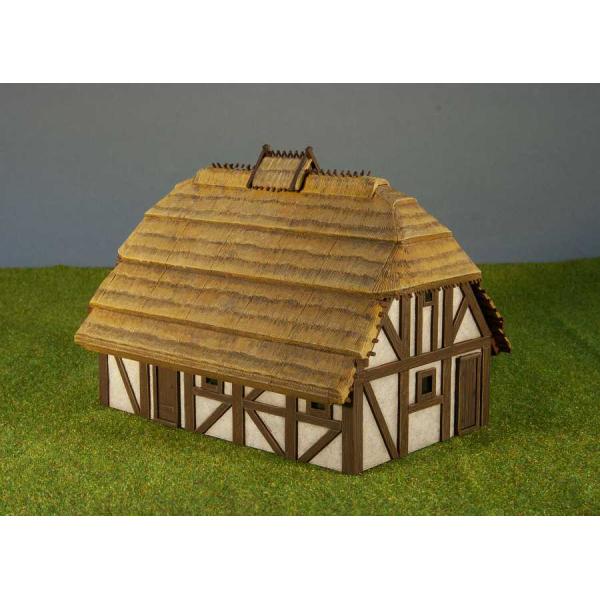 Modelovací sada budovy 8532 – Roubený dům (1:72)