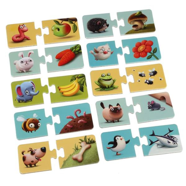 Puzzlika 12992 Moje jídlo - naučné puzzle 20 dílků (obrázek 3)