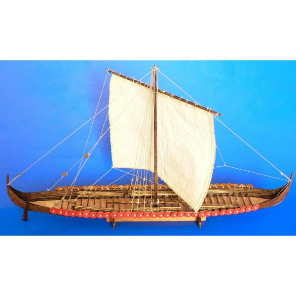 Dušek Vikingská prodloužená loď 1:72 kit (obrázek 9)