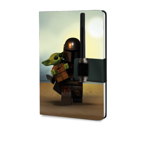 LEGO Star Wars zápisník s gélovým perom – Mandalorian