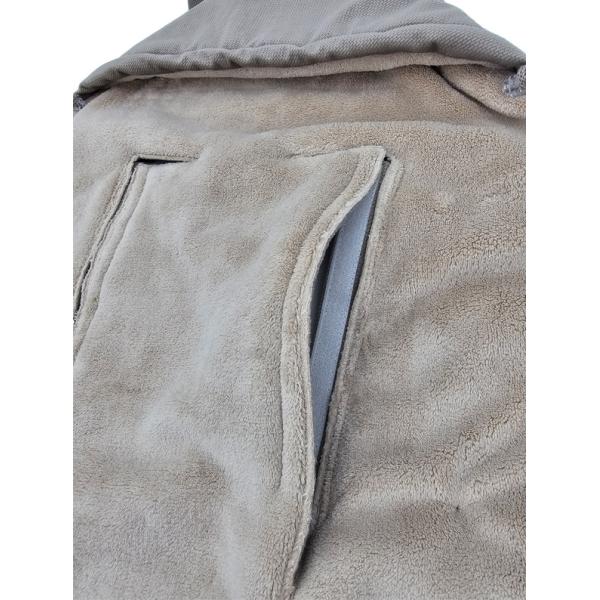 EKO Fusak do autosedačky Dark Beige (obrázek 6)