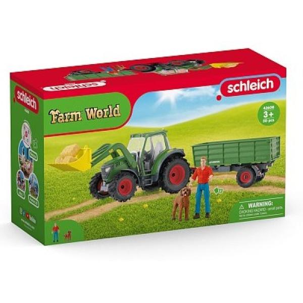 Schleich Traktor s přívěsem (obrázek 7)
