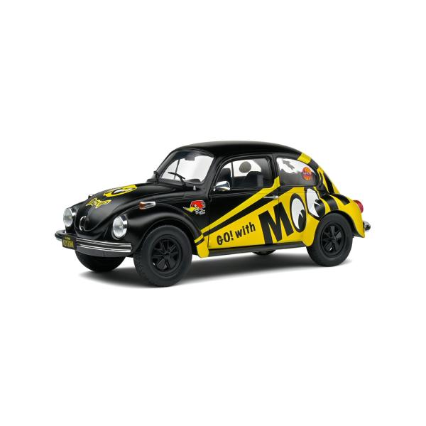 1:18 VOLKSWAGEN BEETLE 1303 BICOLORE "MOON" NERO/GIALLO 1974