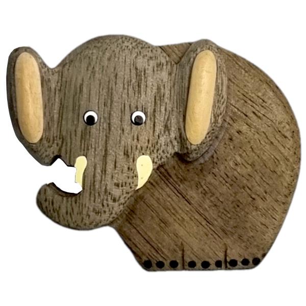 2Kids Toys Drevená magnetka veľká Slon z boku