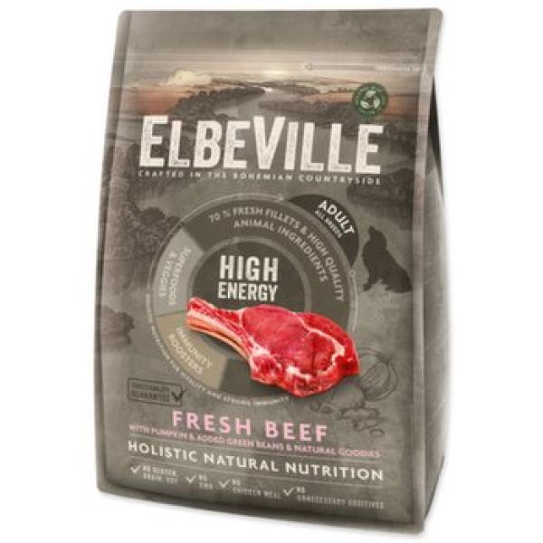 Krmivo ELBEVILLE Adult All Breeds High Energy Fresh Beef 4kg (obrázek 4)