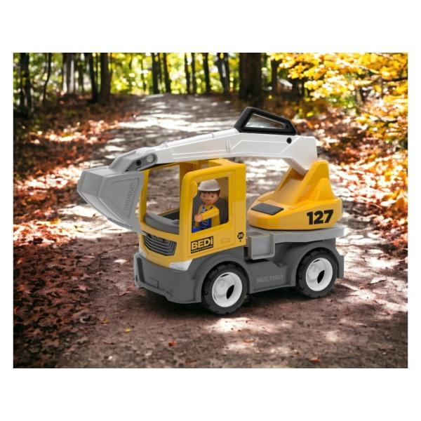 MultiGO City - Bagr s řidičem - auto s Igráčkem (obrázek 5)