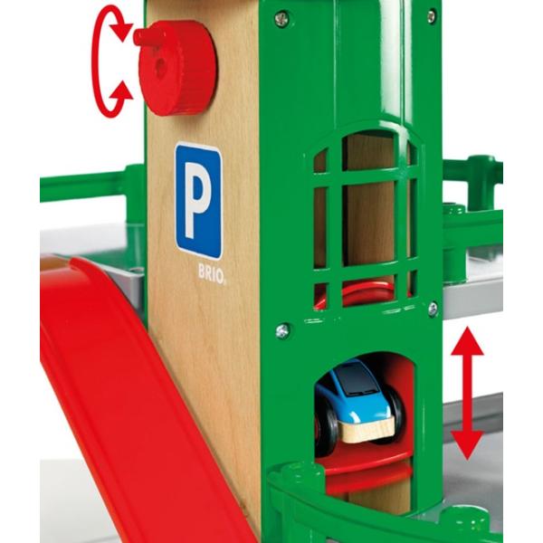 Brio Patrové parkovací garáže s výtahem