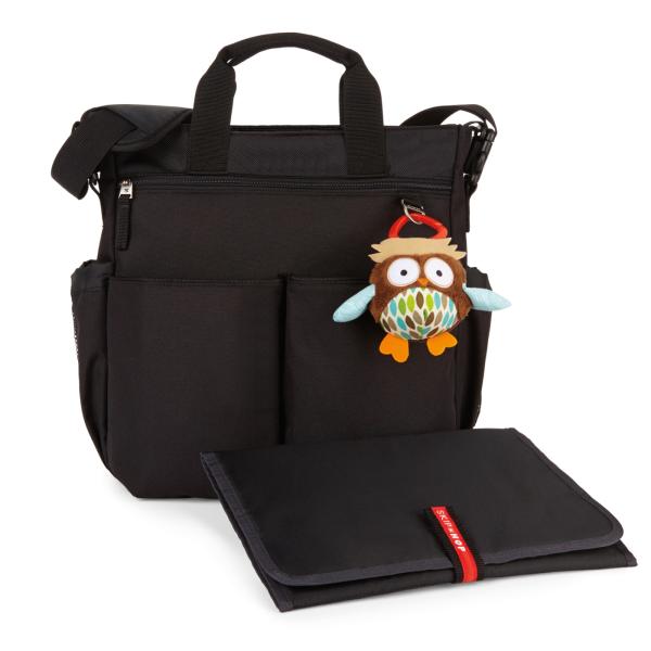 Taška přebalovací Duo Signature - černá (obrázek 10)