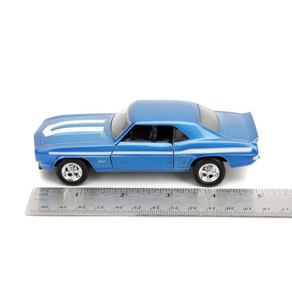 Rychle a zběsile Twin Pack Chevrolet Camaro 1969 a Dodge Charge Wide Body 1968, 1:32 Wave (obrázek 5)