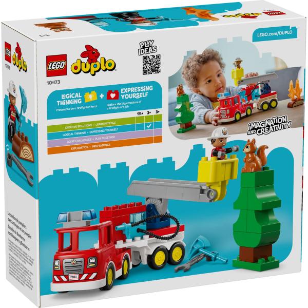 LEGO® DUPLO® 10473 Hasičské auto s hadicí a hasičem (obrázek 8)