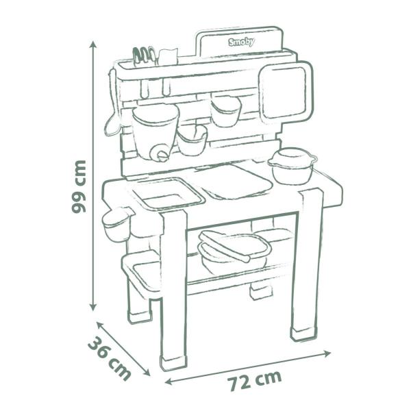 Smoby Zahradní kuchyně Life (obrázek 5)