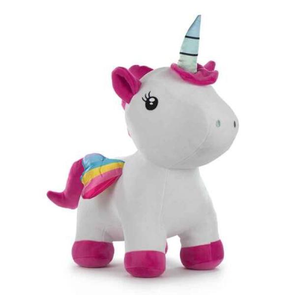 BARRADO Fantasy jednorožec bílý plyšová hračka 30cm
