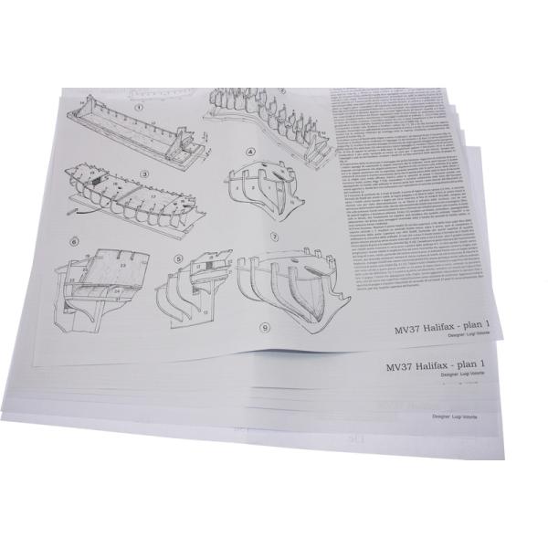 MAMOLI Halifax 1768 1:54 kit (obrázek 9)