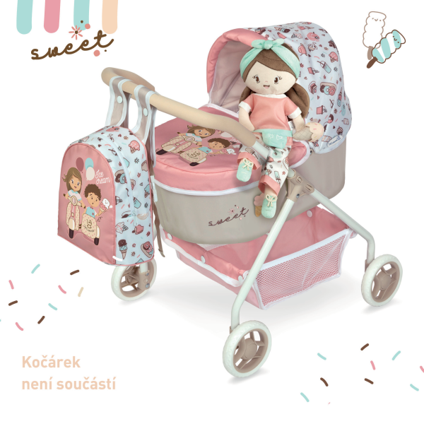 DeCuevas 20148 Plyšová panenka SWEET - 36 cm (obrázek 7)