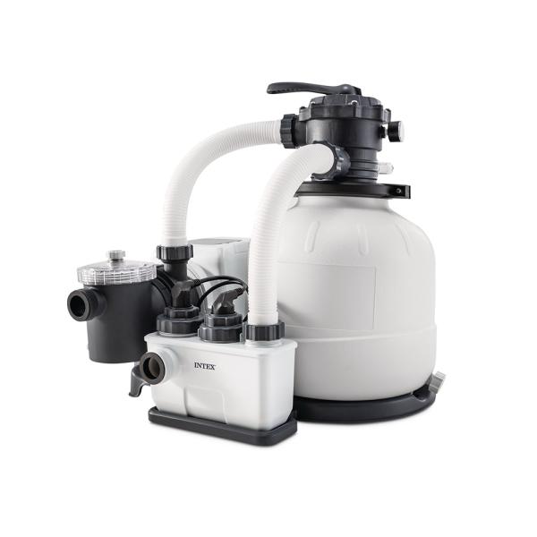 Intex Písková filtrace 26676 Krystal Clear se solinátor 7,9 m3 / h
