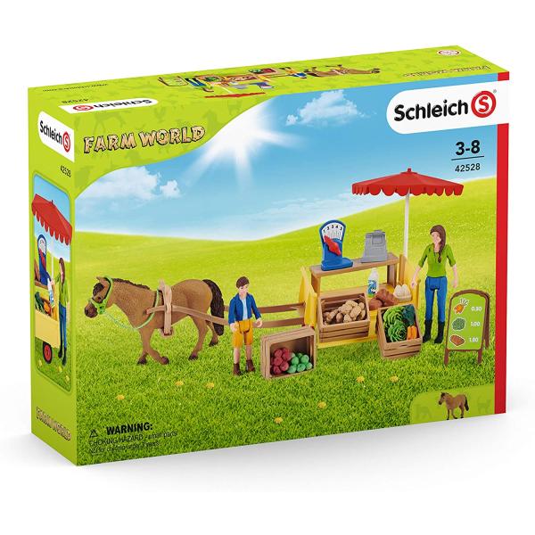 Schleich Mobilní farmářský stánek (obrázek 10)