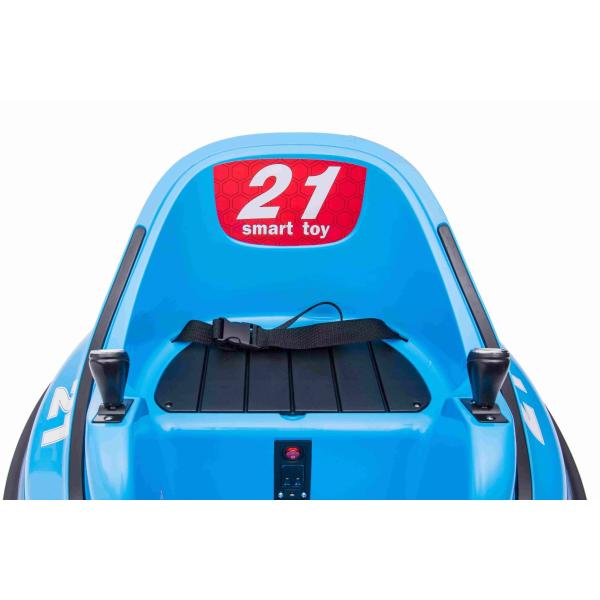 Dětské elektrické vozidlo RIRIDRIVE 12V modré, vhodné pro vnitřní i venkovní použití (obrázek 6)