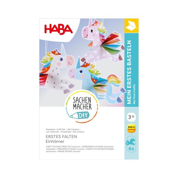 Haba Kreatívna sada Skladanie z papiera Jednorožce