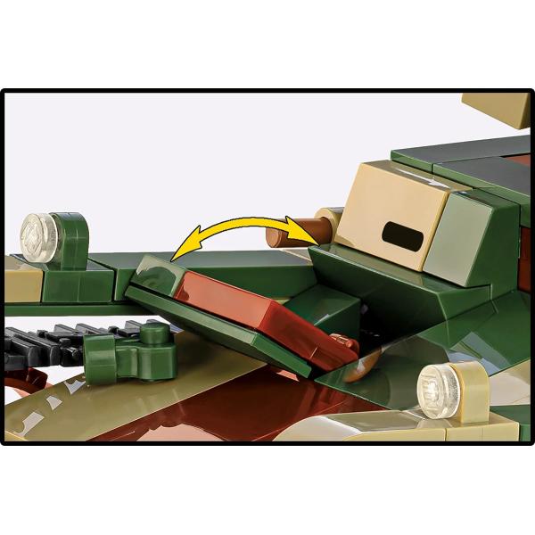 Cobi 2661 Polský lehký tank 7TP - World War II 1:28 (obrázek 4)